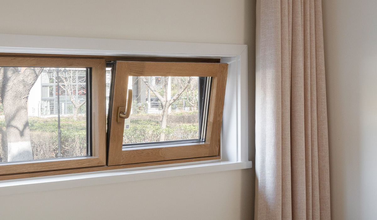 森鷹鋁包木窗 隔音窗 木窗隔音