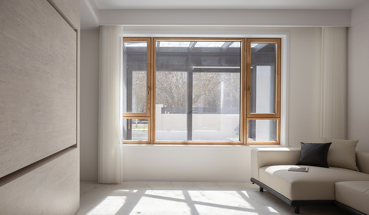 森鷹鋁包木窗 隔音窗 木窗隔音