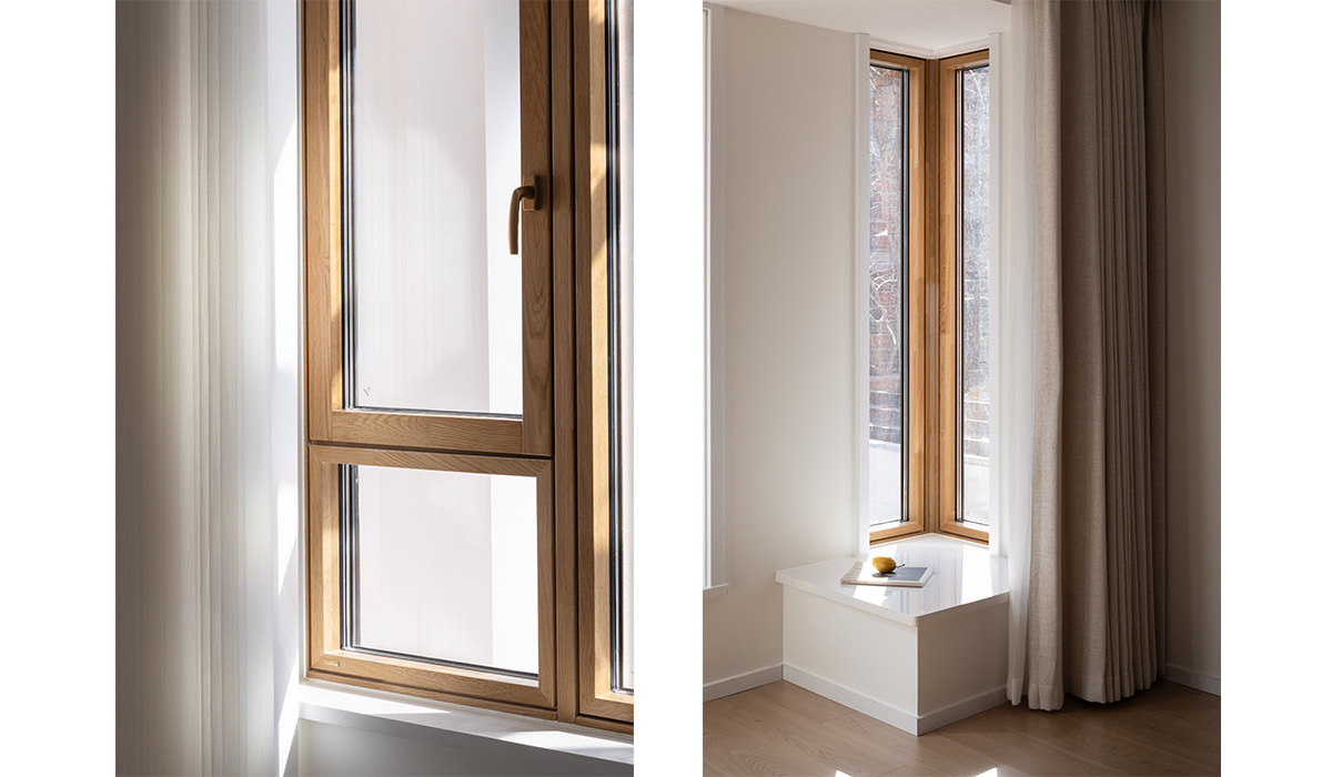 森鷹鋁包木窗 隔音窗 木窗隔音