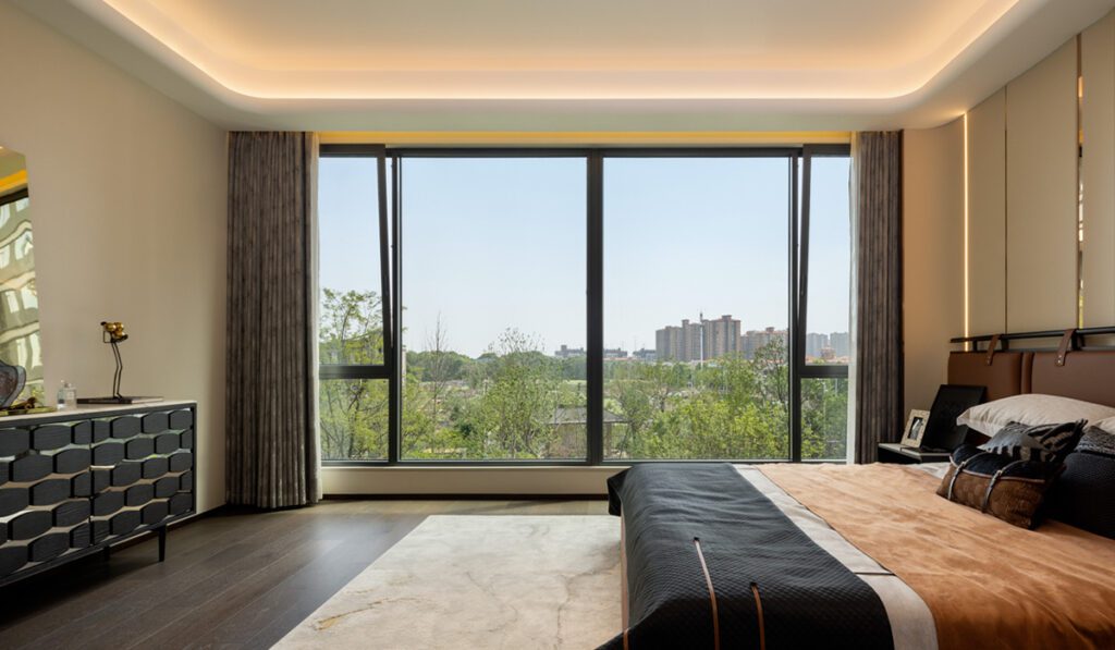 SAYYAS-JE86楓葉鋁合金窗-湖南常德柳湖一號院-2