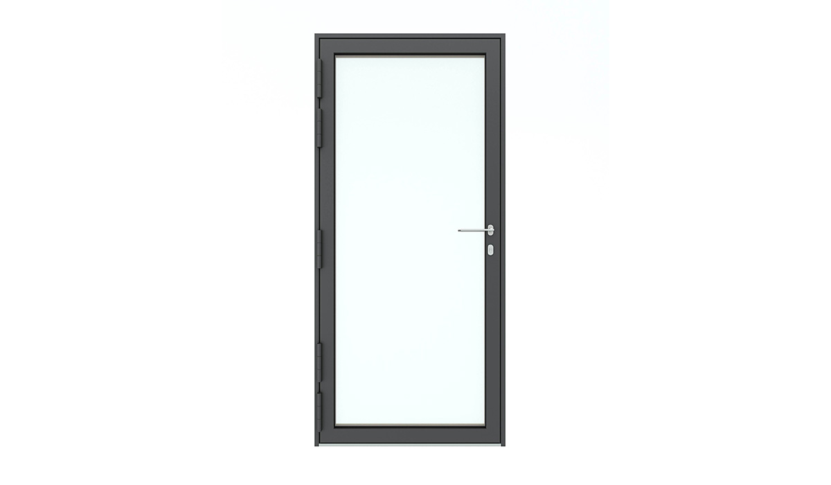 森鹰纖木系列A86Slim 鋁包木外開門 藍鯨隔音門窗台灣獨家代理