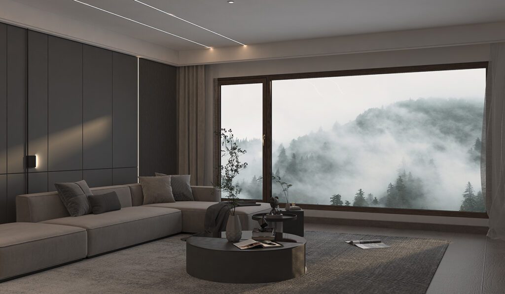 森鹰新清奢系列鋁包木窗N95flat 頂級隔音窗 藍鯨隔音門窗台灣獨家代理