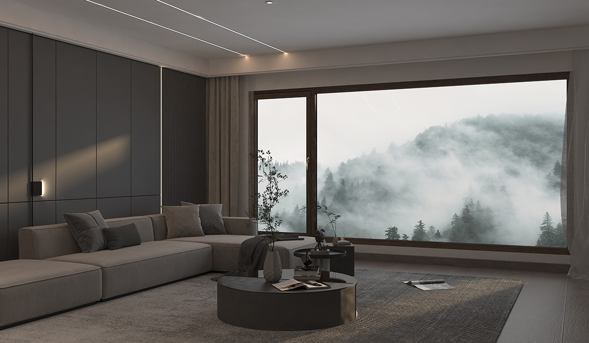 森鹰新清奢系列鋁包木窗N95flat 頂級隔音窗 藍鯨隔音門窗台灣獨家代理