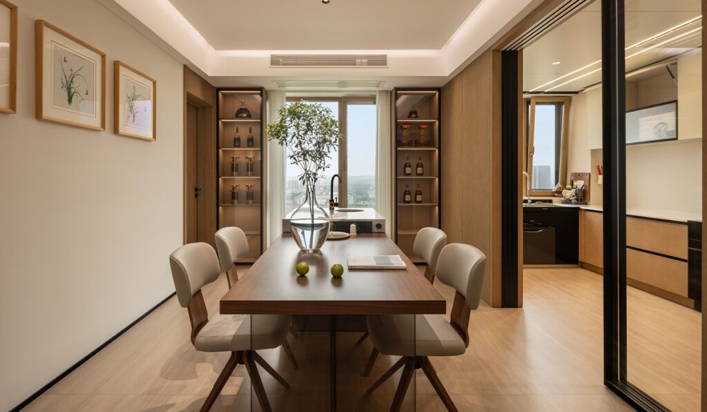 森鷹鋁包木隔音窗-N系列完工作品-N86細框鋁包木窗 台灣藍鯨獨家代理