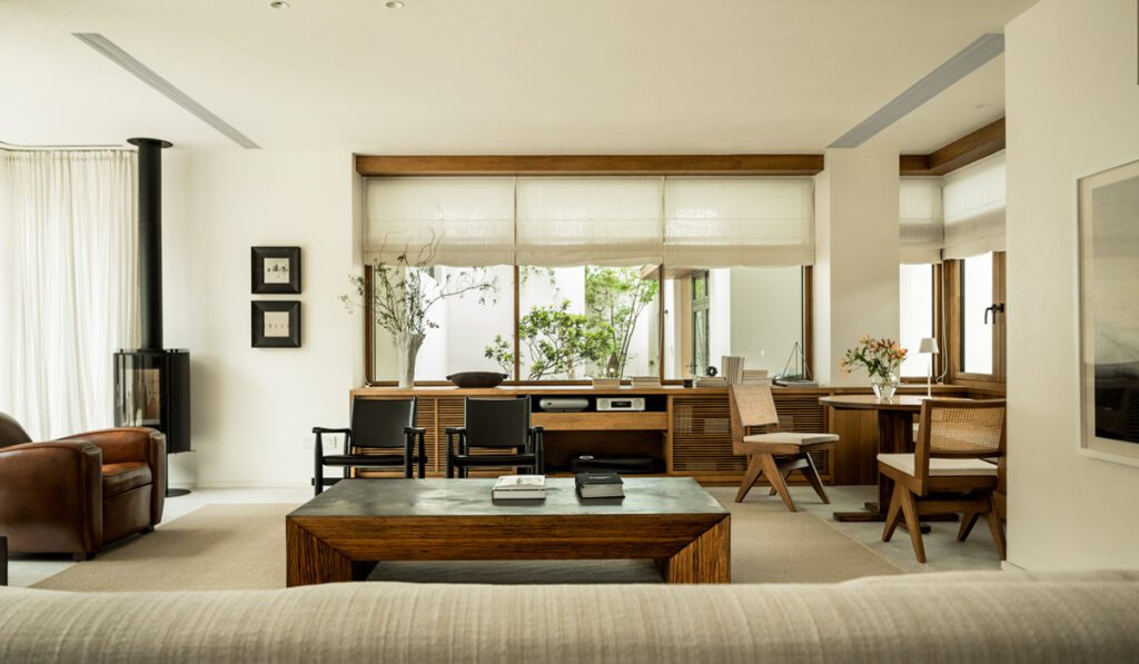 N110 Slim-楓葉鋁木窗-四川青城山案例