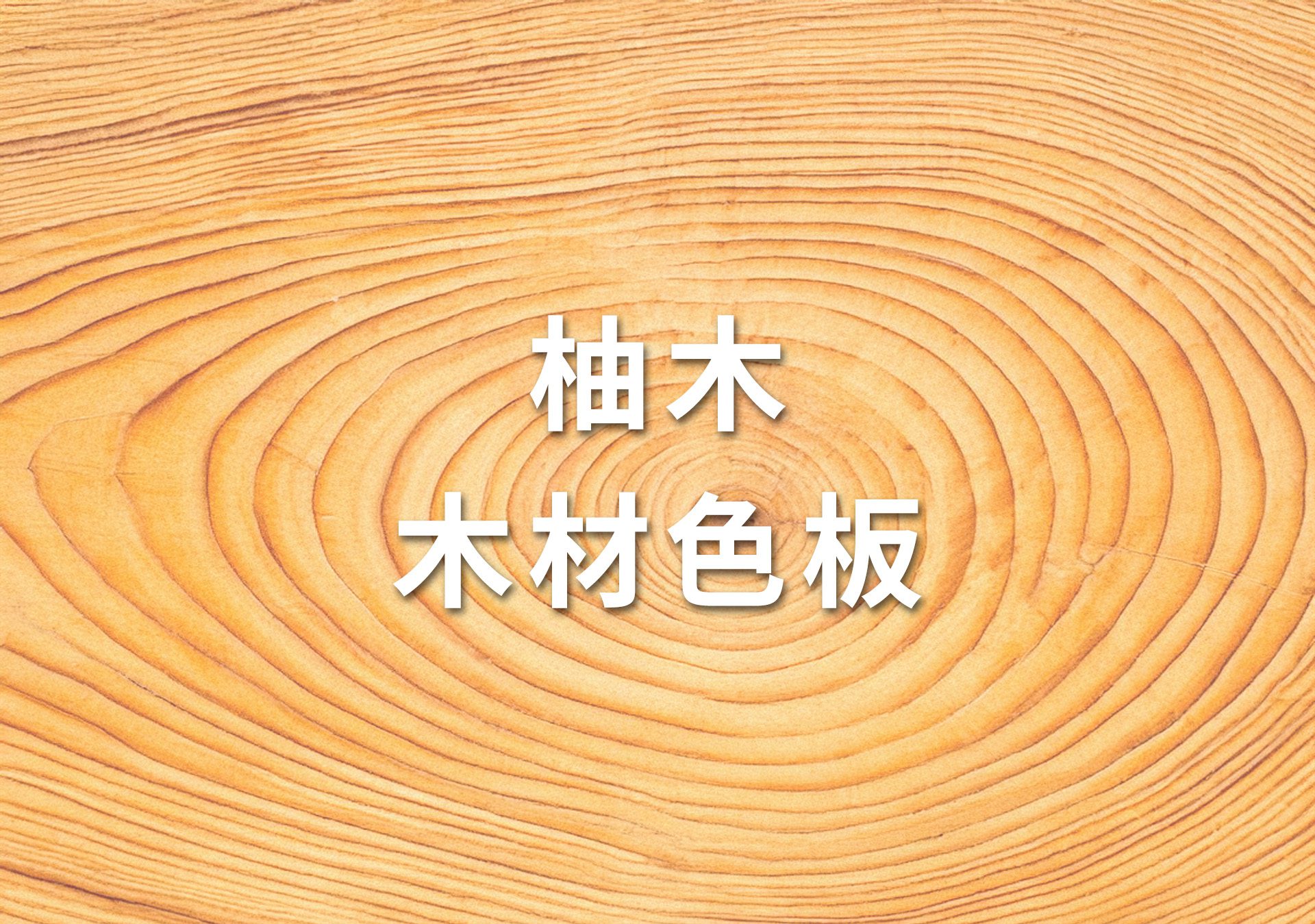 SAYYAS 柚木木材色卡