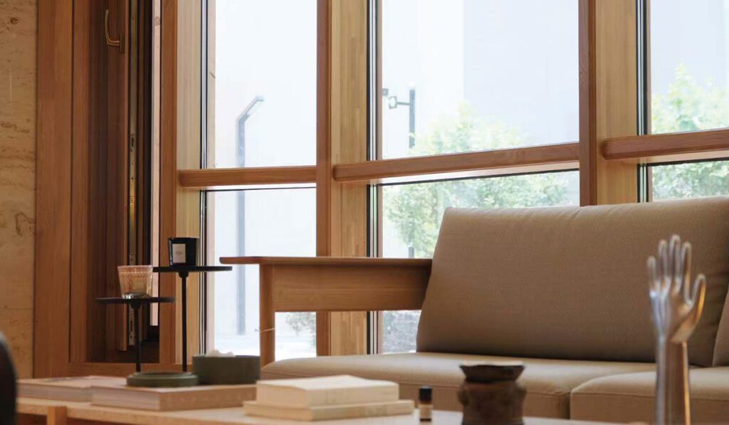 SAYYAS Scw60楓葉鋁木帷幕牆