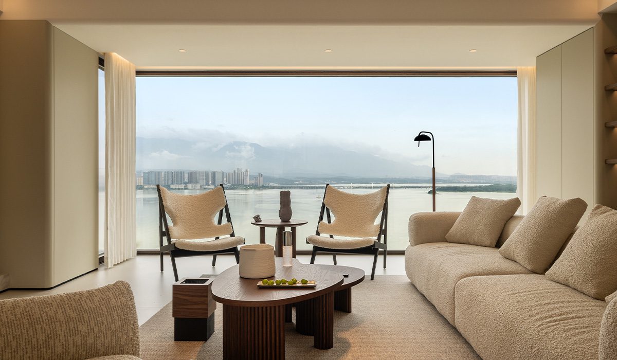 SAYYAS-X115 5G楓葉鋁木窗-江西九江-治癒湖景房 鋁包木窗 節能隔音窗